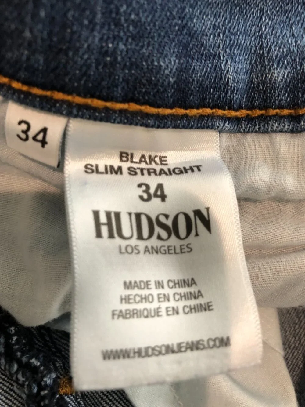 Hudson Jeans mens hudson